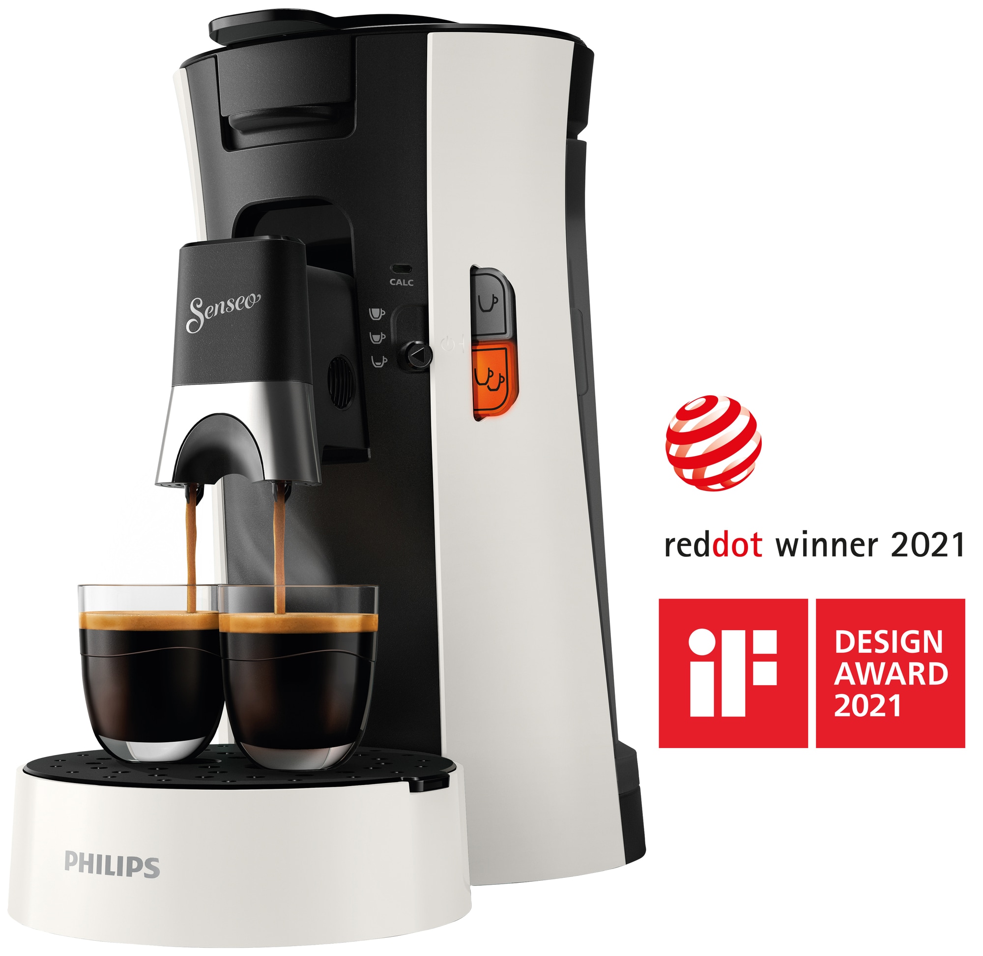 6: Senseo Select kaffemaskine CSA230/01 (star white)