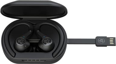 JLab Epic Air Sport ANC true wireless in-ear høretelefoner (sort)