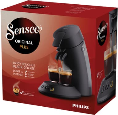 Senseo Original Plus kaffemaskine CSA210/61 (dyb sort)