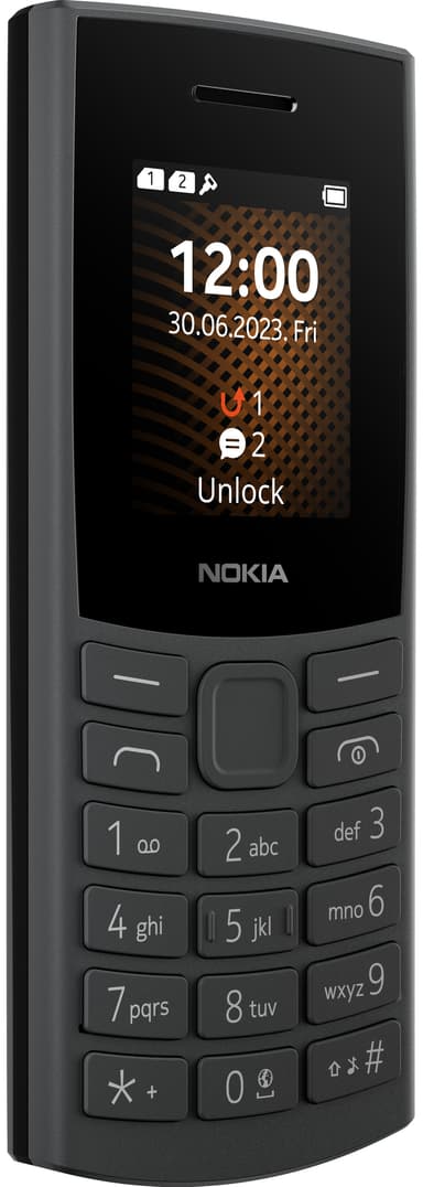 Nokia 105 Classic mobiltelefon (sort)