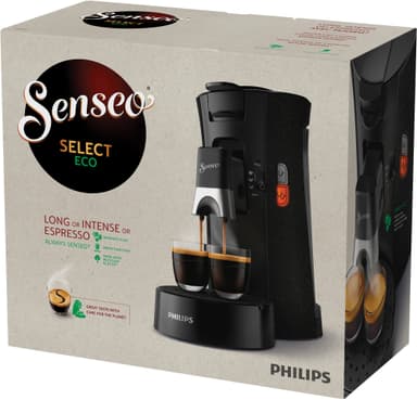 Senseo Select Eco kaffemaskine CSA240/21 (black/speckle)