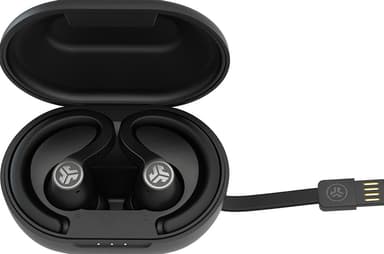 JLab JBuds Air Sport true wireless in-ear høretelefoner (sort)