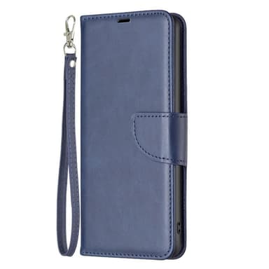 SKALO Xiaomi 13 Lite Flip Cover m. pung i PU-læder - Blå