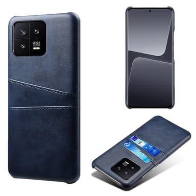 SKALO Xiaomi 13 5G PU-læder Kortholder Cover - Blå