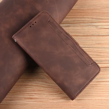 SKALO Xiaomi 13 5G 6-RUM Pungetaske - Brun