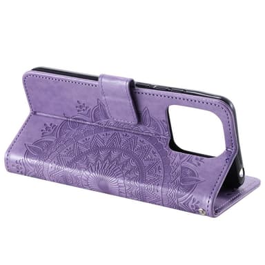 SKALO Xiaomi 13 5G Mandala Flip Cover - Lilla