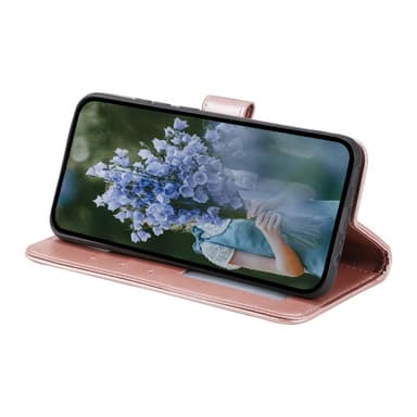 SKALO Xiaomi 13 Lite Mandala Flip Cover - Rosa guld