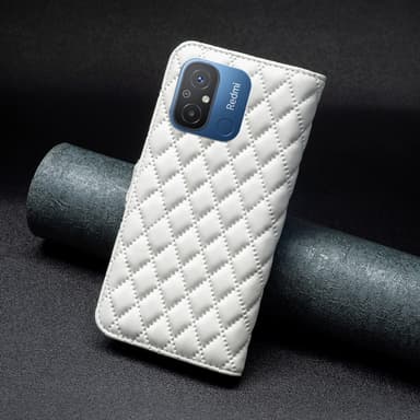 SKALO Xiaomi Redmi 12C 4G BINFEN COLOR Quiltet Pung - Hvid