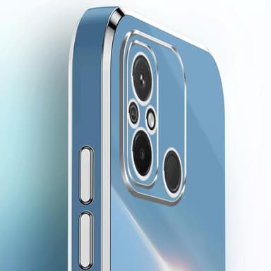 SKALO Xiaomi Redmi 12C 4G XINLI TPU Cover - Blå