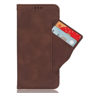 SKALO Xiaomi 13 5G 6-RUM Pungetaske - Brun