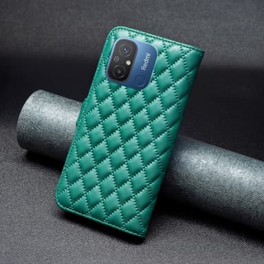 SKALO Xiaomi Redmi 12C 4G BINFEN COLOR Quiltet Pung - Grøn