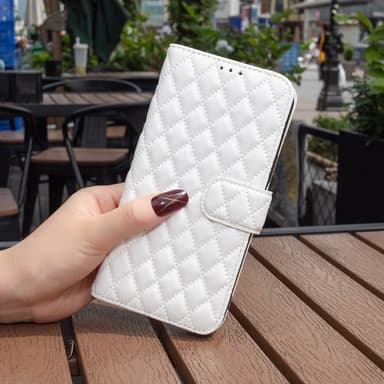 SKALO Xiaomi Redmi 12C 4G BINFEN COLOR Quiltet Pung - Hvid