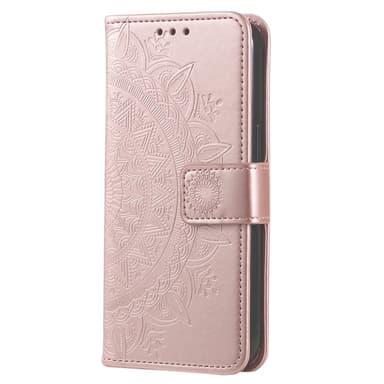 SKALO Xiaomi 13 Lite Mandala Flip Cover - Rosa guld