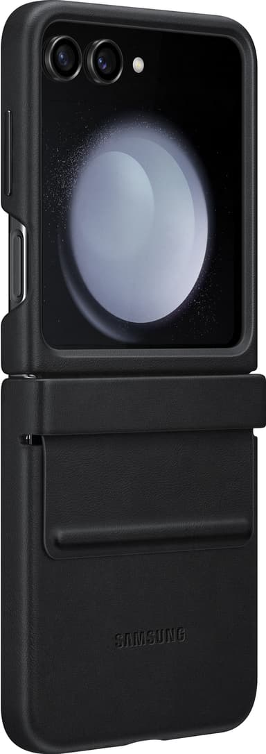 Samsung Galaxy Z Flip 5 Eco læderetui (sort)