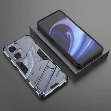 SKALO OnePlus Nord CE 3 Lite 5G Hybrid BIBERCAS Cover - Mørkeblå