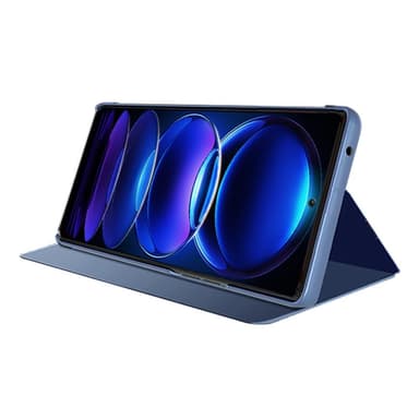 SKALO Xiaomi Redmi Note 12 Pro 5G Clear View Mirror Etui - Guld