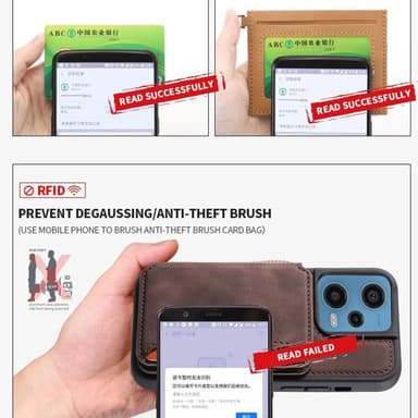 SKALO Xiaomi Redmi Note 12 Pro 5G PU-læder Cover med Pung - Sort