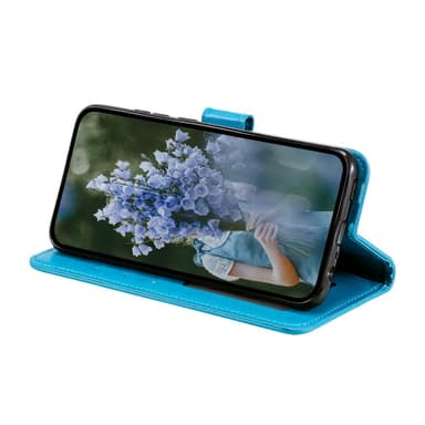 SKALO Xiaomi Redmi 12C 4G Mandala Flip Cover - Blå