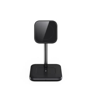 NÖRDIC magnetisk trådløs ladestation 2 i 1 til Magsafe til Apple Iphone og Airpods