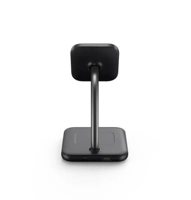NÖRDIC magnetisk trådløs ladestation 2 i 1 til Magsafe til Apple Iphone og Airpods