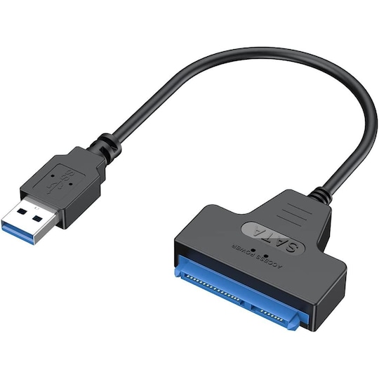 NÖRDIC USB-A til SATA adapter 2,5 SATA III HDD 5 Gbps Elgiganten