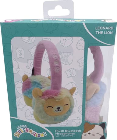 Squishmallows Plush trådløse on-ear høretelefoner (leonard)