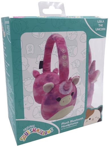 Squishmallows Plush trådløse on-ear høretelefoner (lola)