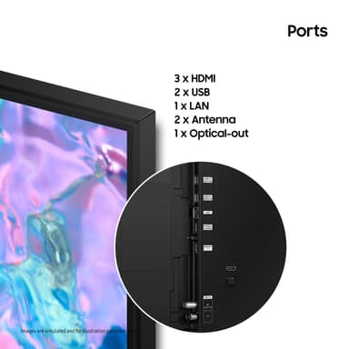 Samsung 75" CU7175 4K LED Smart TV (2023)