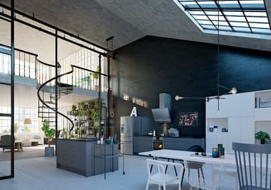 Epoq Dækside højskab 233 cm (Trend Blue Grey)