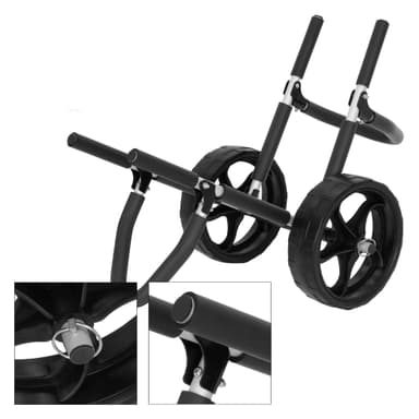 ECD Germany Transport Trolley Single Lavet af aluminium for 1 Sup Board Stand Up