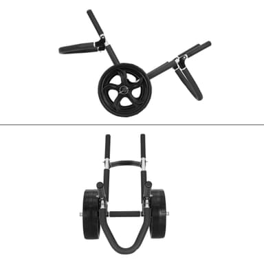 ECD Germany Transport Trolley Single Lavet af aluminium for 1 Sup Board Stand Up