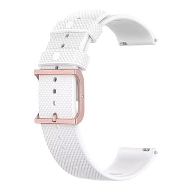 Silikone urrem til Samsung Galaxy Watch 22mm Hvid