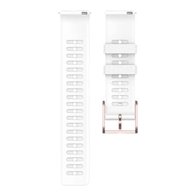 Silikone urrem til Samsung Galaxy Watch 22mm Hvid