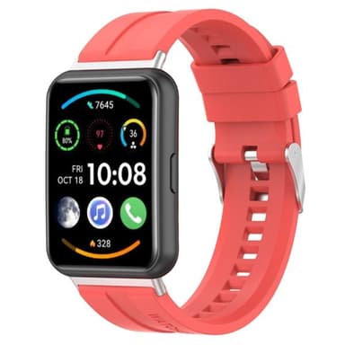 Silikonarmband till Huawei Watch Fit 2 - röd