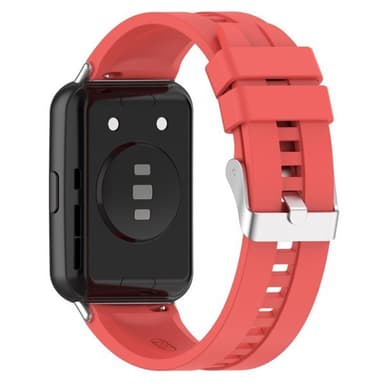 Silikonarmband till Huawei Watch Fit 2 - röd