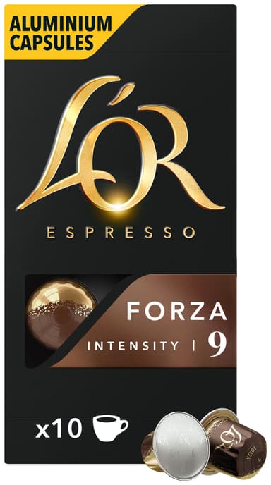 L´OR Espresso 9 Forza kaffekapsler thumbnail