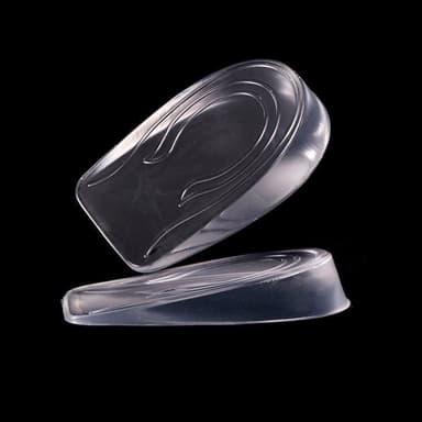 Kvinnlig modell Silicone Invisible Heightening Insoles 1 Par Gennemsigtig Inner height increase: 3 cm