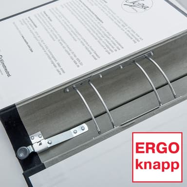 ESSELTE Brevordner Jopa A4/40 (Rød)