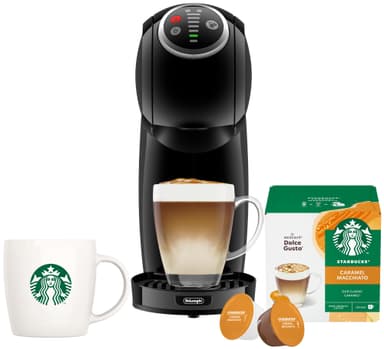Nescafé Dolce Gusto Genio S Plus kapselmaskine med Starbuckspakke