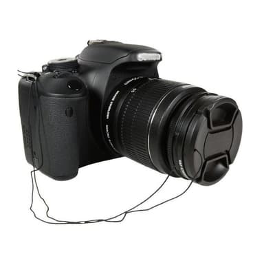 INF Universal objektivdæksel med strop til Canon Nikon Sony Pentax spejlreflekskameraer 82 mm