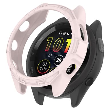 Smartwatch skyddsfodral TPU Lyserød Garmin Forerunner 265