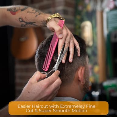 Barbersaks til at klippe hår Sølv