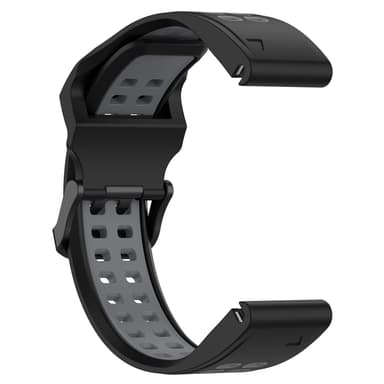 Ur armbånd Sort 22 mm Garmin Fenix 7/7 Solar/6 GPS/6 Sapphire GPS/Forerunner 955/COROS VERTIX