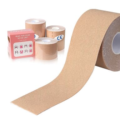Brysttape med løfteeffekt Beige