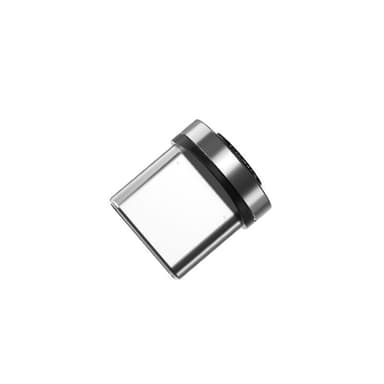 INF Magnetisk ladekabel med USB-C stik Sort 1 m
