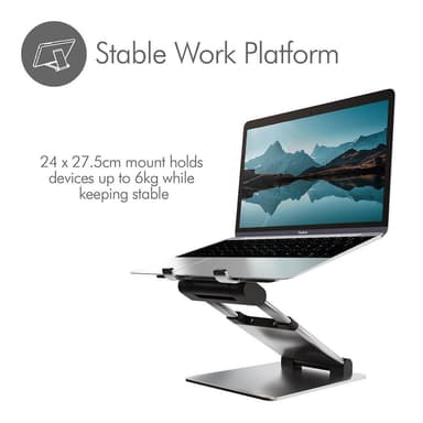 DESIRE2 Bærbar stativ Supreme Sit-Stand Aluminium