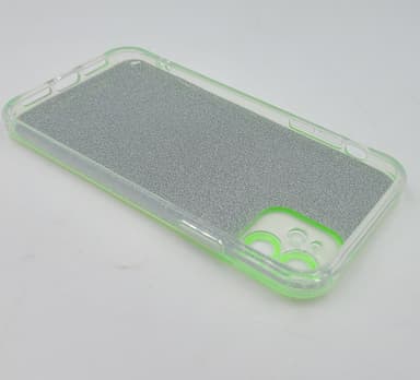 INF Lysende mobiltelefon etui Grøn iPhone 11