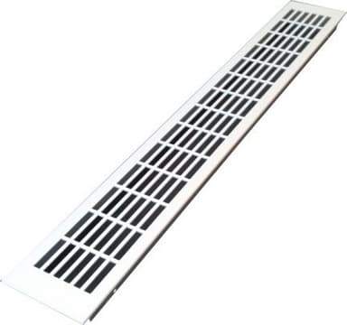 Indbygget Ventilationsrist 50x6 cm (hvid)