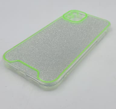 INF Lysende mobiltelefon etui Grøn iPhone 11