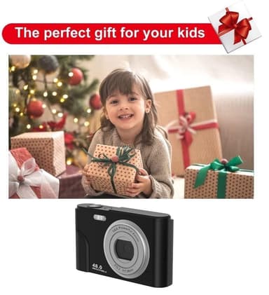 INF Digitalkamera 1080P / 48 megapixel / 16x zoom Sort